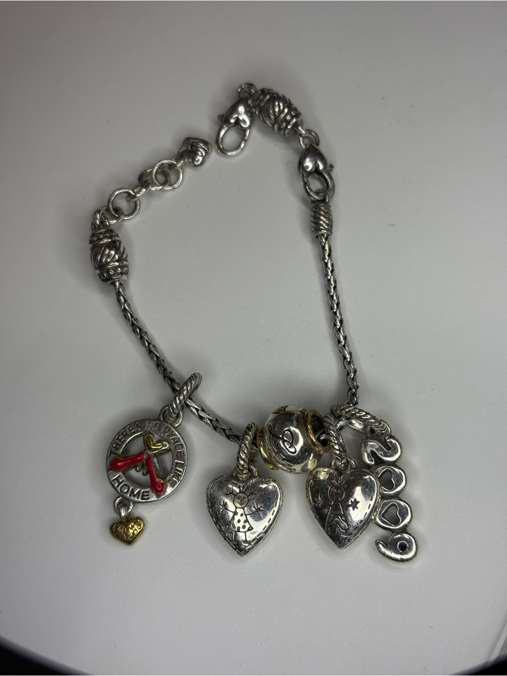 Rare Retired Brighton Wizard of Oz Loaded Charm Bracelet 2009